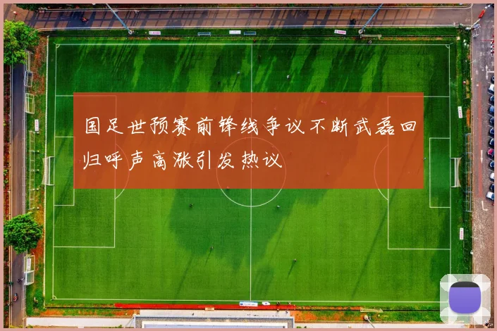 国足世预赛前锋线争议不断武磊回归呼声高涨引发热议